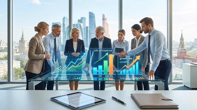 Russia’s insurance market shows steady growth